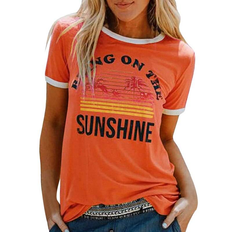 Bring On The Sunshine Tee - T-Shirts - Shirts & Tops - 21 - 2024