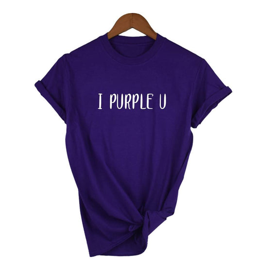 BTS I PURPLE U Tee - Purple / S - T-Shirts - Shirts & Tops - 8 - 2024