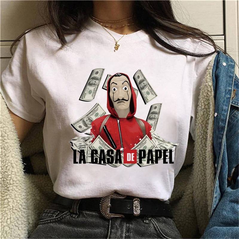 Casa Del Papel T Shirts - D10 / XXXL - T-Shirts - Shirts & Tops - 34 - 2024