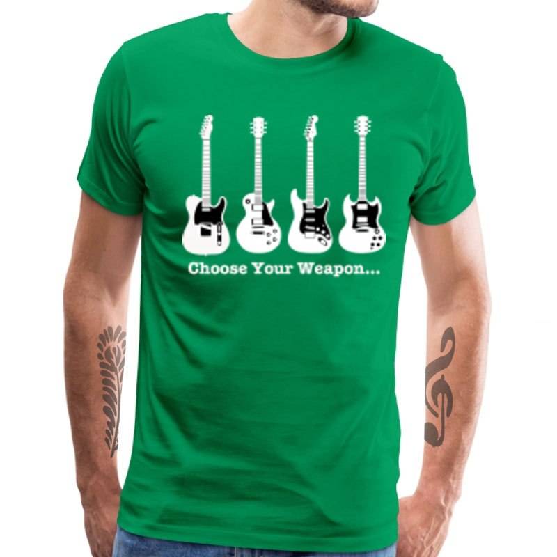 Choose Your Weapon T-Shirt - Green / XS - T-Shirts - Shirts & Tops - 13 - 2024