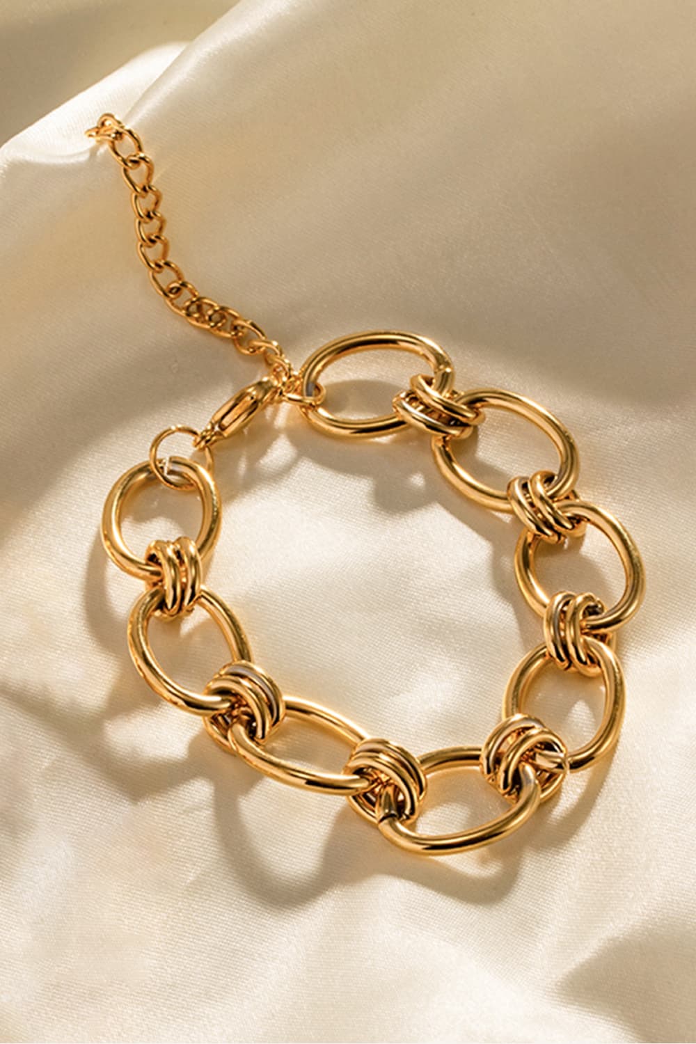Chunky Chain Stainless Steel Bracelet - Gold / One Size - T-Shirts - Bracelets - 3 - 2024