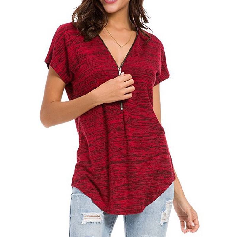 Colorful Cotton Women’s T - Red / XL - T-Shirts - Shirts & Tops - 23 - 2024