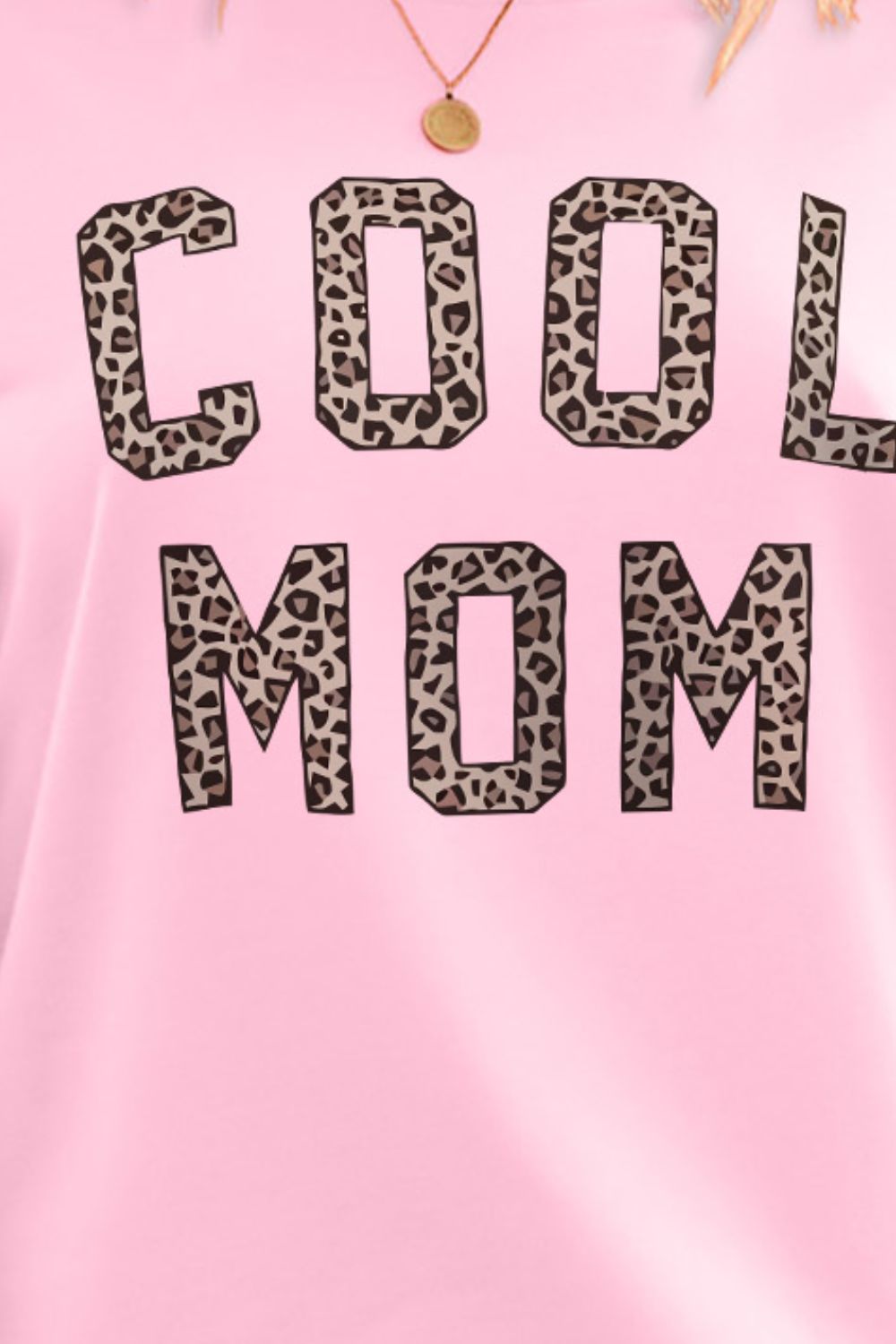 COOL MOM Graphic Drop Shoulder Sweatshirt - T-Shirts - Shirts & Tops - 3 - 2024