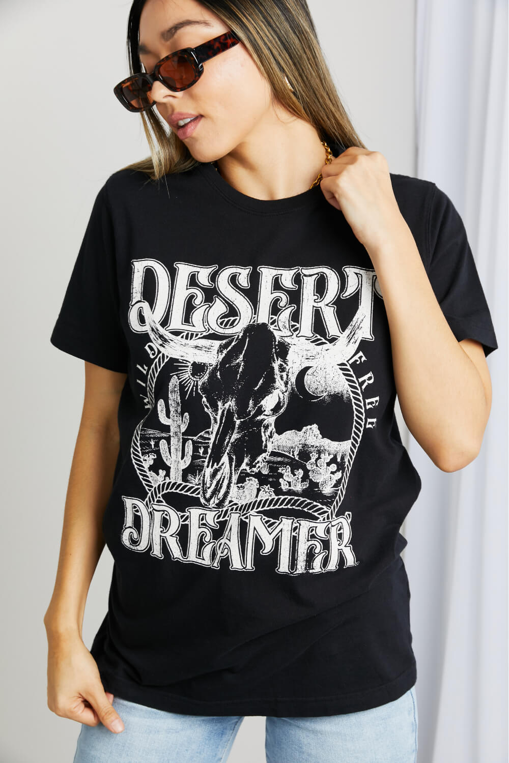 DESERT DREAMER Graphic Tee - T-Shirts - Shirts & Tops - 10 - 2024