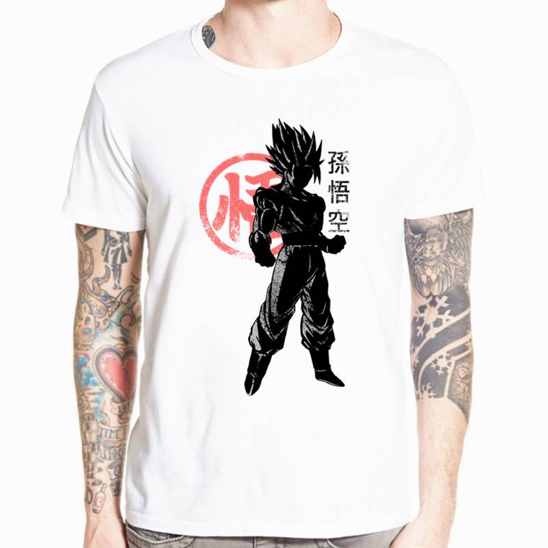 Dragon Ball Z Printed T-Shirts - 11 / XXXL / White - T-Shirts - Shirts & Tops - 20 - 2024