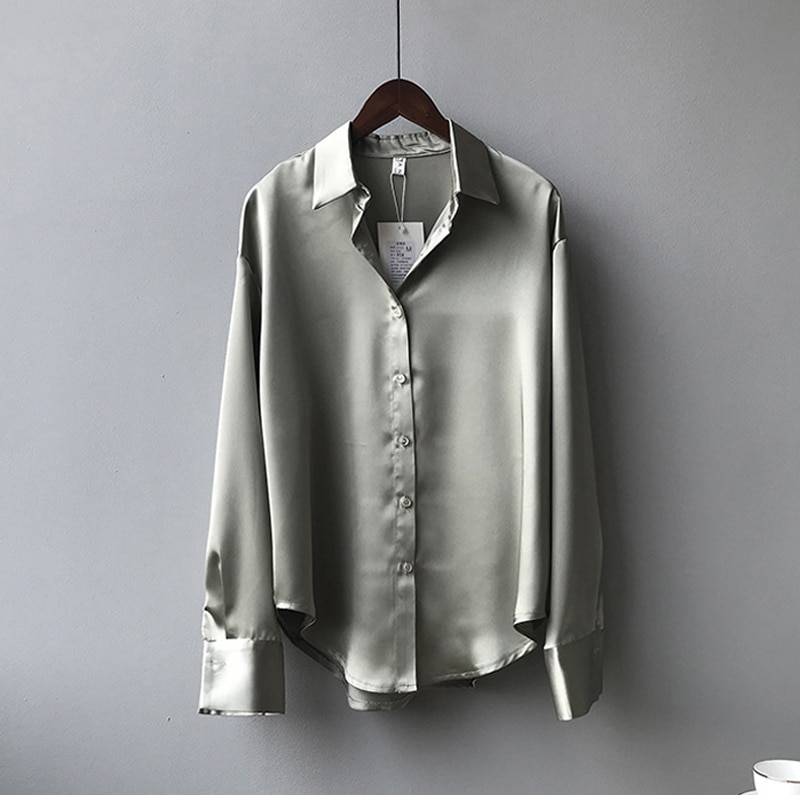 Elegant Silk Shirt - T-Shirts - Shirts & Tops - 13 - 2024