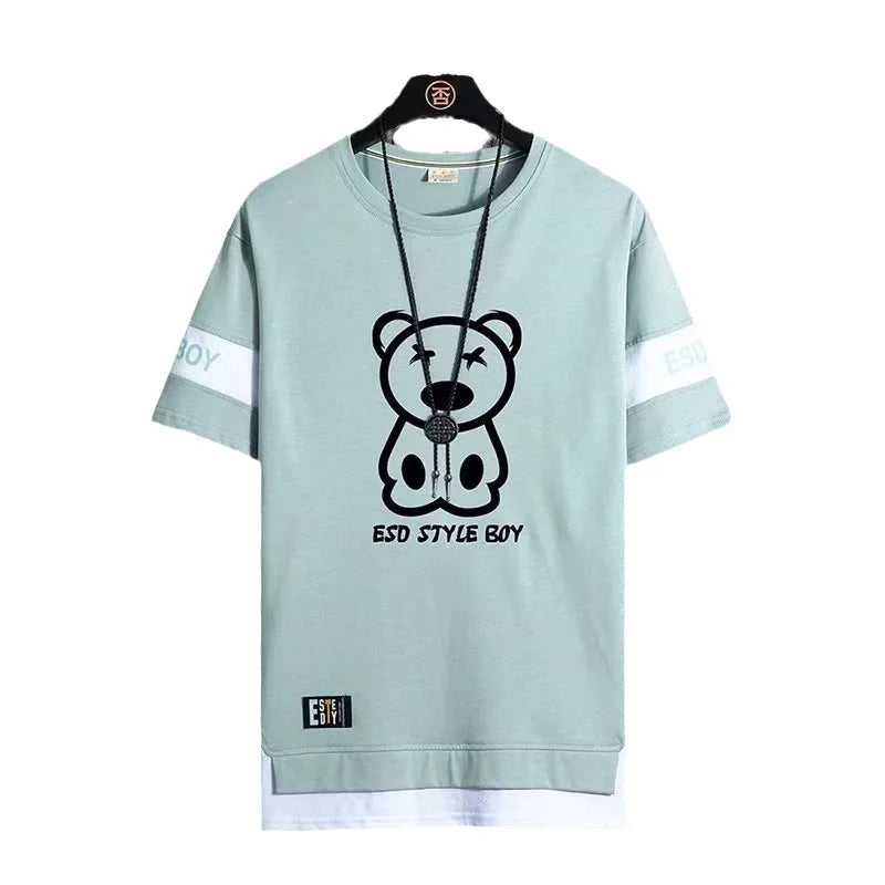’ESD Style Boy’ Korean Style Streetwear T-Shirt - T-Shirts - Shirts & Tops - 5 - 2024