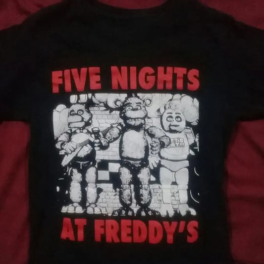 Five Nights At Freddy’s Tee - Black / XXL - T-Shirts - Shirts & Tops - 1 - 2024