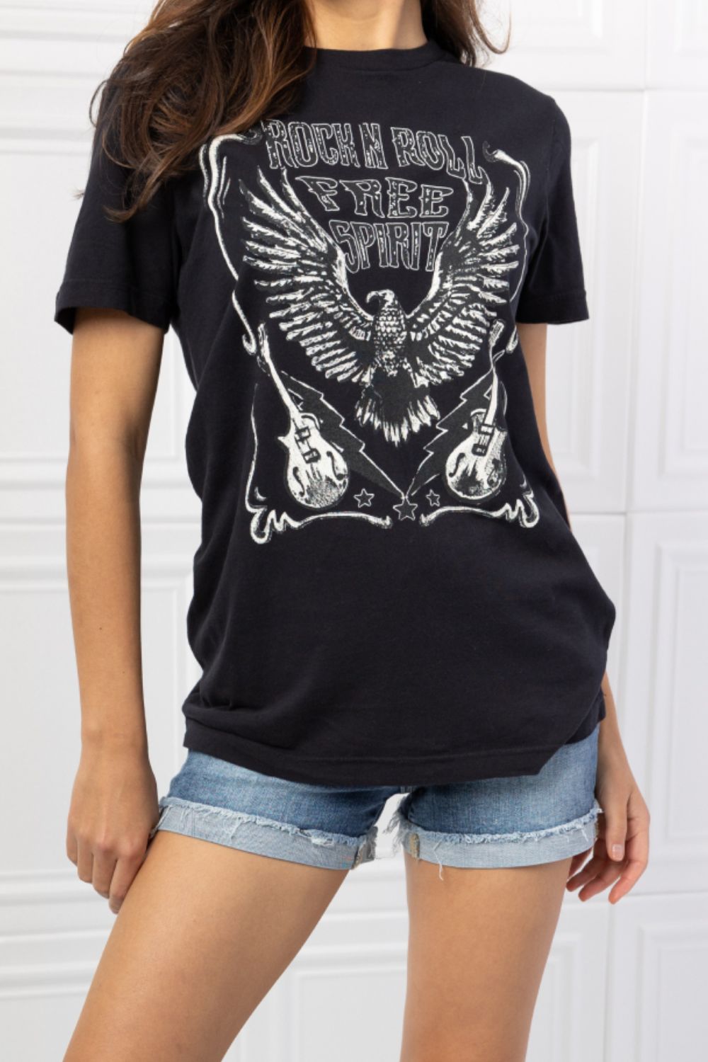 Full Size Free Spirit Graphic Tee - T-Shirts - Shirts & Tops - 5 - 2024