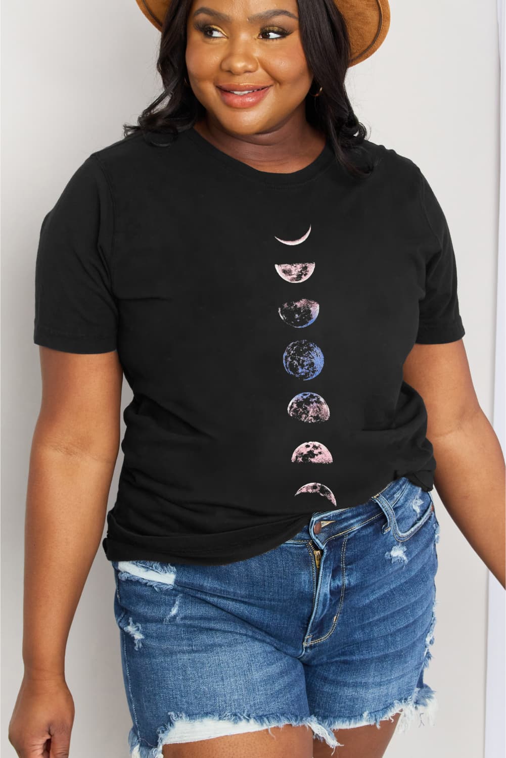 Full Size Graphic Cotton Tee - T-Shirts - Shirts & Tops - 5 - 2024