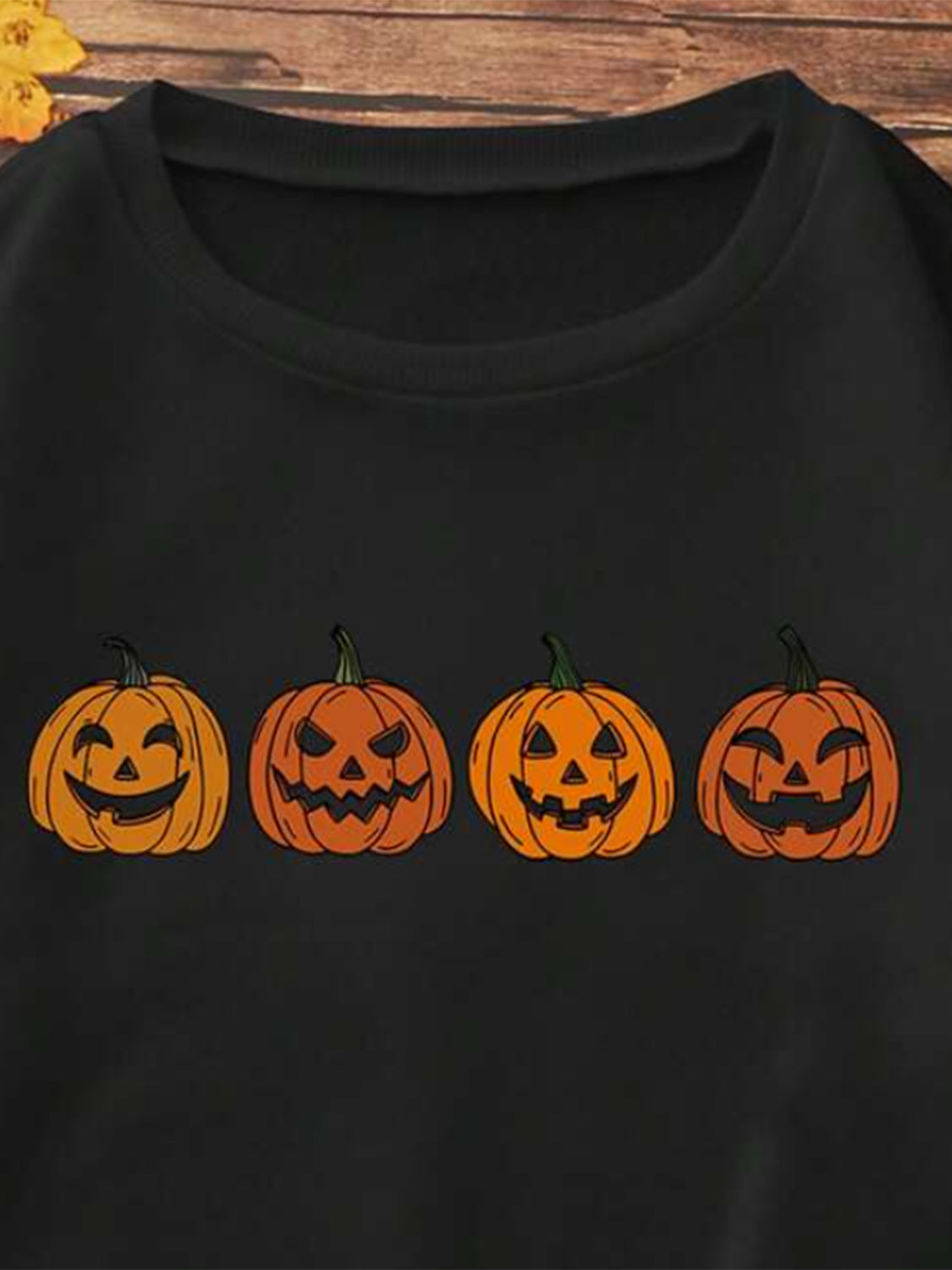 Full Size Jack-O’-Lantern Graphic T-Shirt - T-Shirts - Shirts & Tops - 3 - 2024