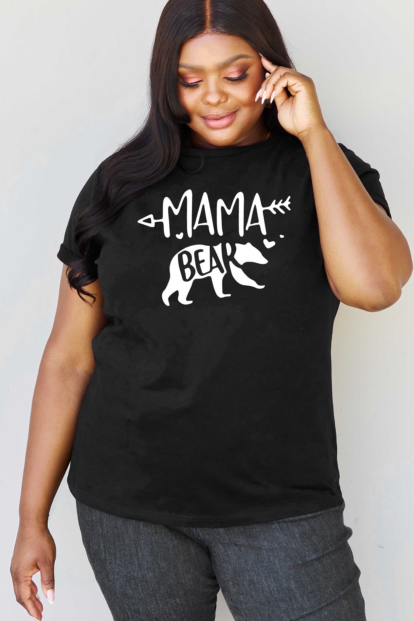 Full Size MAMA BEAR Graphic Cotton T-Shirt - T-Shirts - Shirts & Tops - 9 - 2024