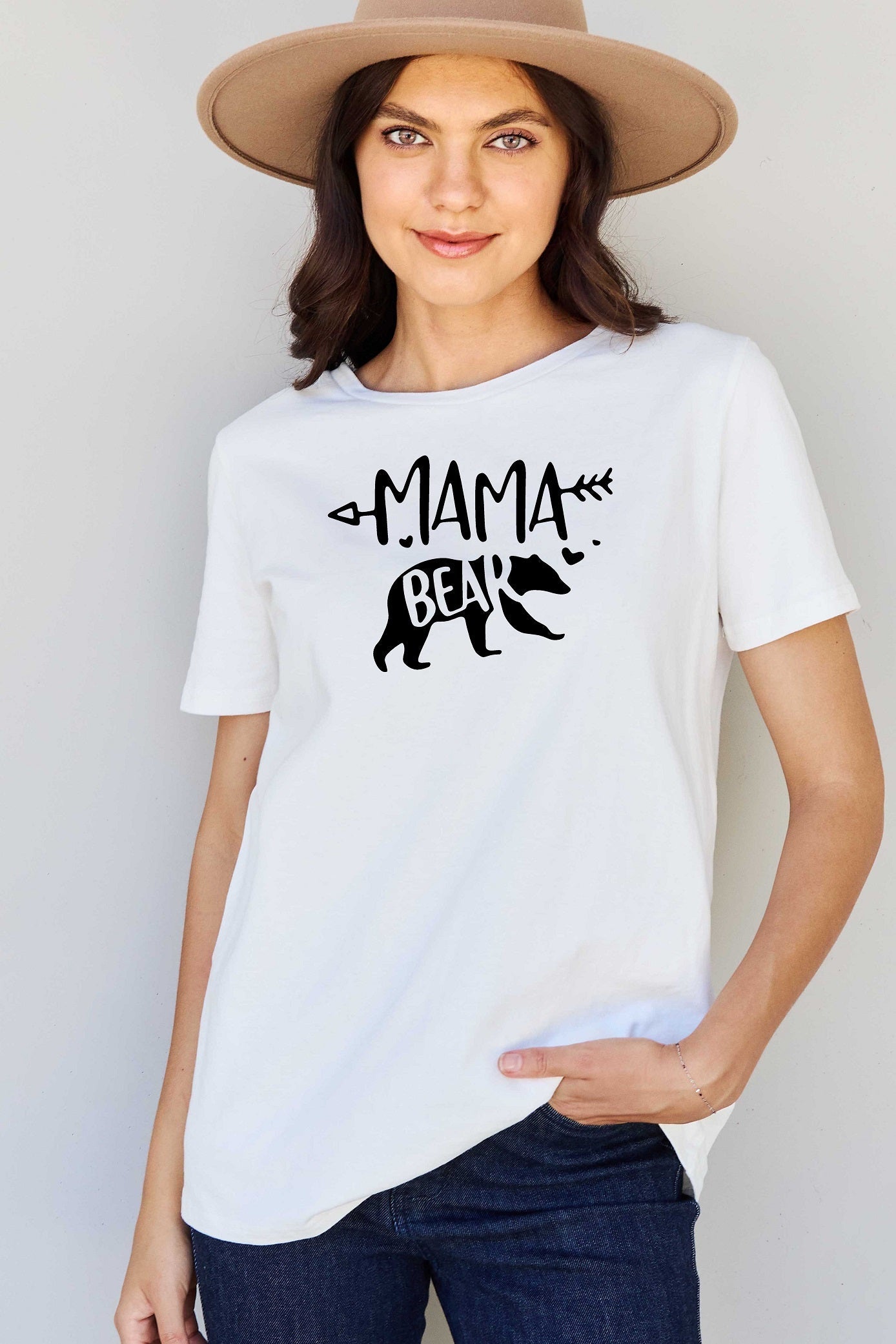 Full Size MAMA BEAR Graphic Cotton T-Shirt - T-Shirts - Shirts & Tops - 5 - 2024
