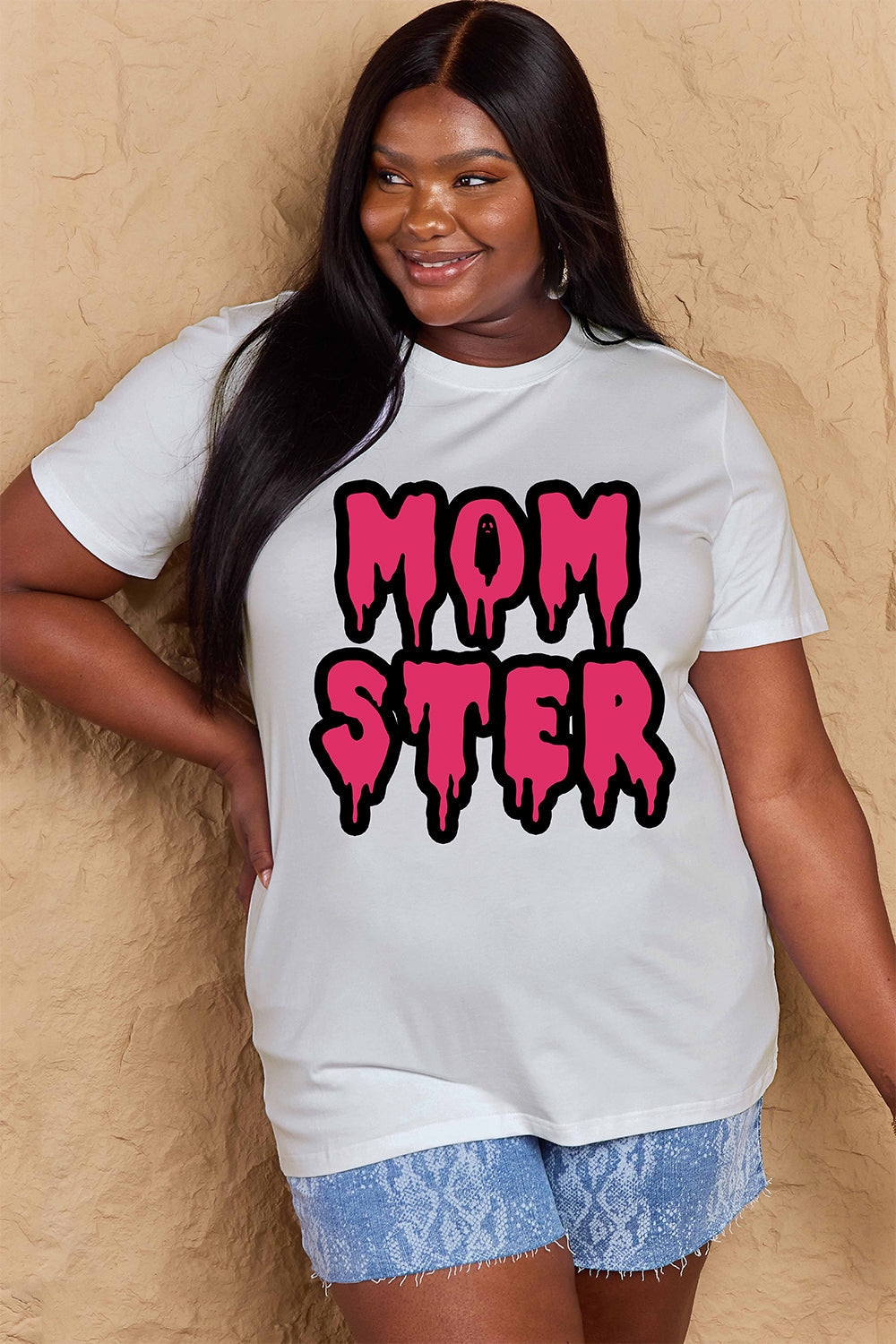 Full Size MOM STER Graphic Cotton T-Shirt - T-Shirts - Shirts & Tops - 11 - 2024