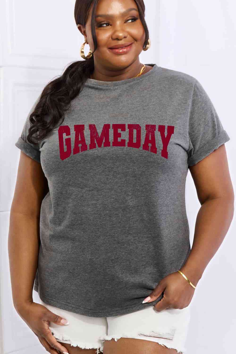 GAMEDAY Graphic Cotton Tee - T-Shirts - Shirts & Tops - 5 - 2024