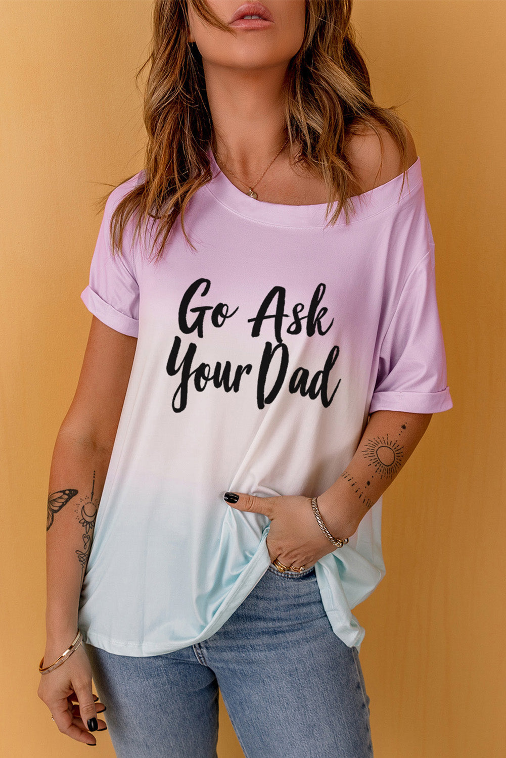 GO ASK YOUR DAD Graphic Tee - T-Shirts - Shirts & Tops - 1 - 2024