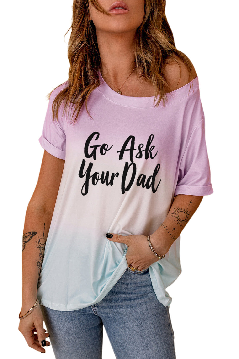 GO ASK YOUR DAD Graphic Tee - T-Shirts - Shirts & Tops - 4 - 2024
