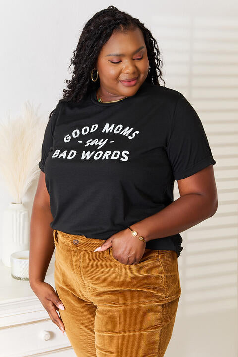 GOOD MOMS SAY BAD WORDS Graphic Tee - T-Shirts - Shirts & Tops - 3 - 2024