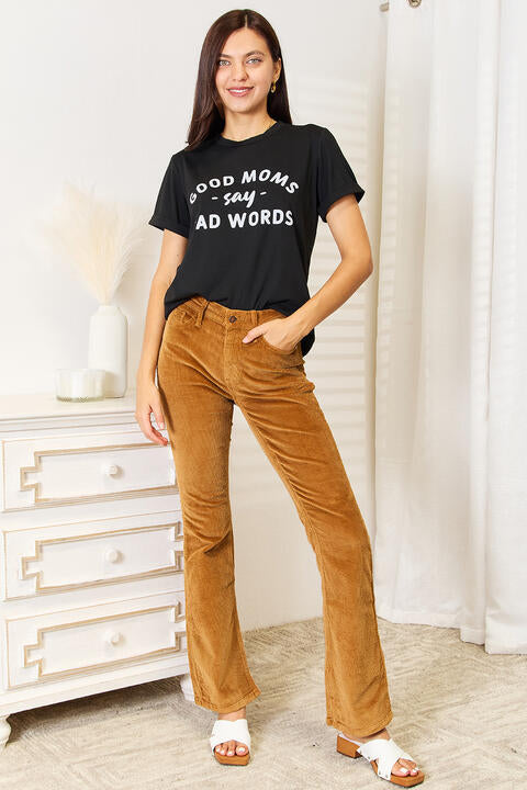 GOOD MOMS SAY BAD WORDS Graphic Tee - T-Shirts - Shirts & Tops - 8 - 2024