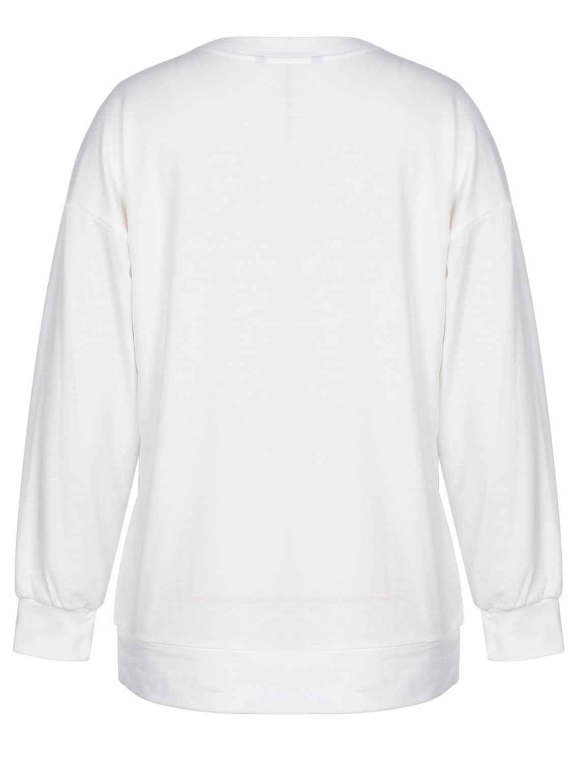 Graphic Dropped Shoulder Round Neck Sweatshirt - T-Shirts - Shirts & Tops - 6 - 2024