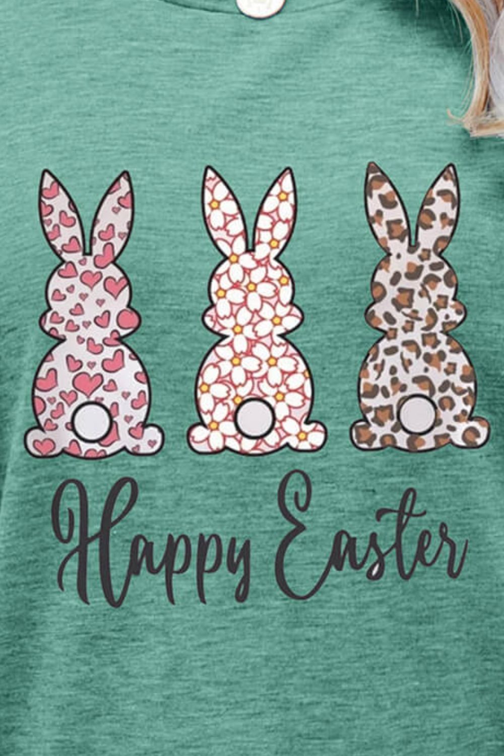 HAPPY EASTER Graphic Short Sleeve Tee - T-Shirts - Shirts & Tops - 9 - 2024