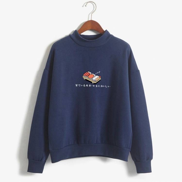 Harajuku Sushi Sweatshirt - Dark Blue / XXL - T-Shirts - Shirts & Tops - 18 - 2024