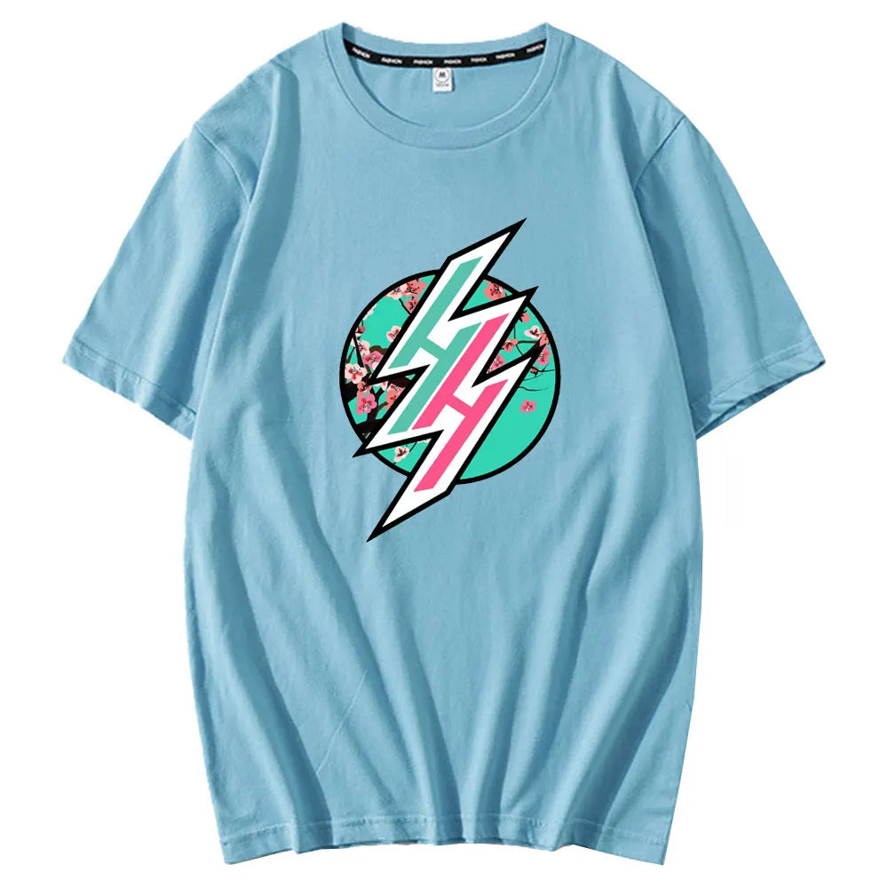 Hentai Haven Logo T-Shirt - Harajuku Printed Anime Meme Tee - Blue / XS - T-Shirts - Shirts & Tops - 13 - 2024