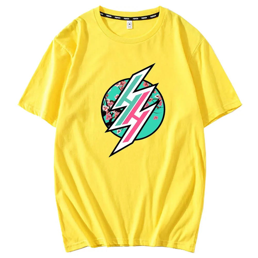 Hentai Haven Logo T-Shirt - Harajuku Printed Anime Meme Tee - Yellow / XS - T-Shirts - Shirts & Tops - 10 - 2024