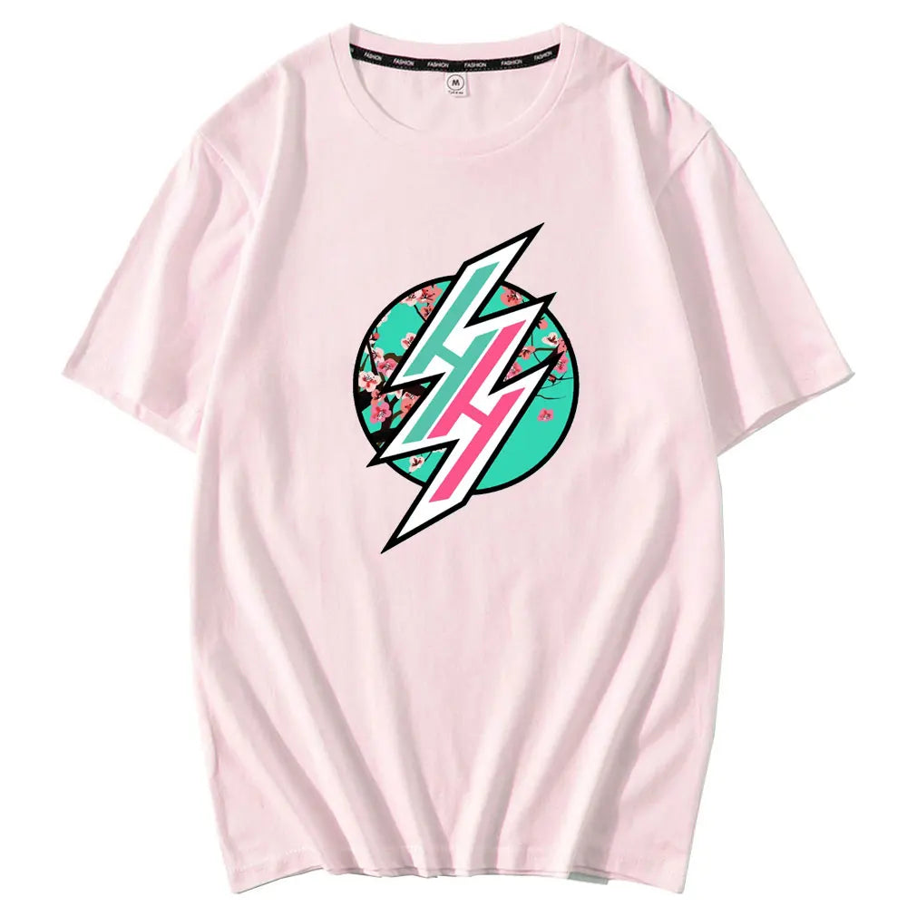 Hentai Haven Logo T-Shirt - Harajuku Printed Anime Meme Tee - Pink / XS - T-Shirts - Shirts & Tops - 12 - 2024