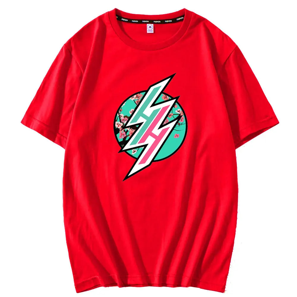 Hentai Haven Logo T-Shirt - Harajuku Printed Anime Meme Tee - Red / XS - T-Shirts - Shirts & Tops - 9 - 2024