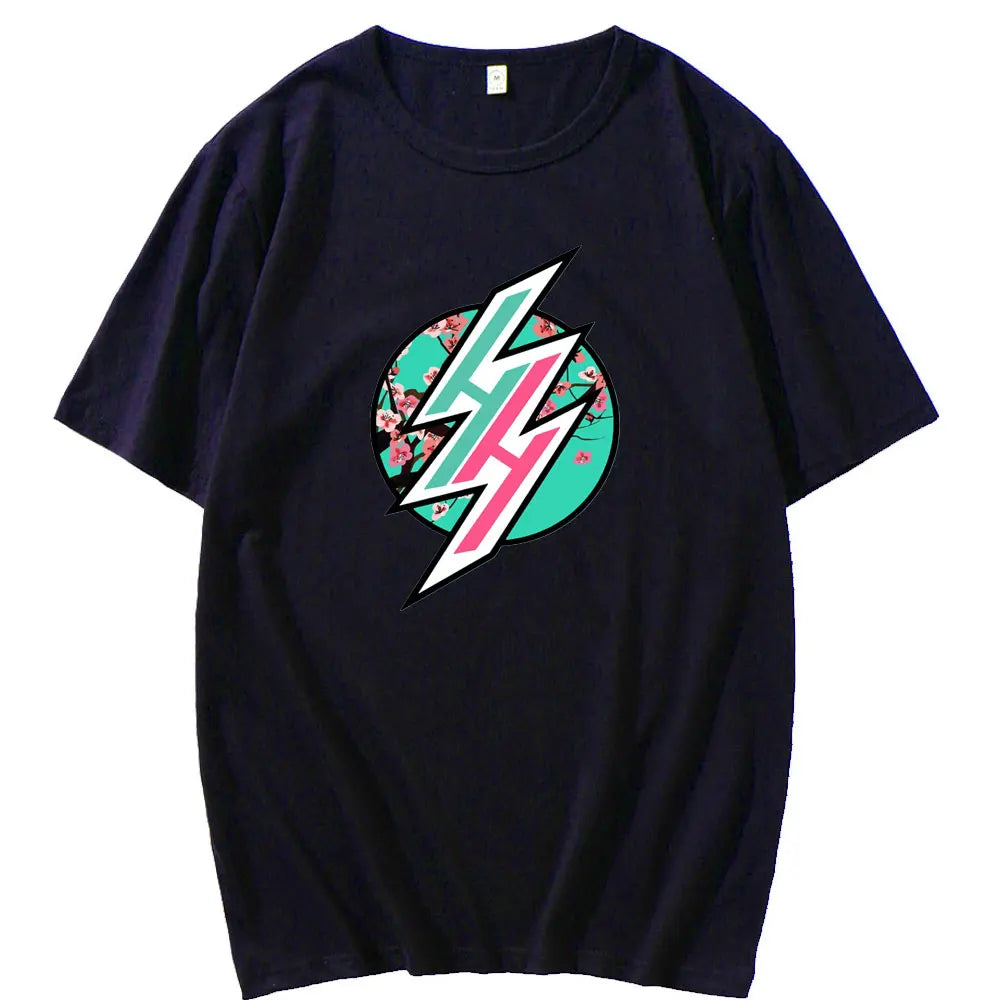 Hentai Haven Logo T-Shirt - Harajuku Printed Anime Meme Tee - Navy blue / XS - T-Shirts - Shirts & Tops - 15 - 2024