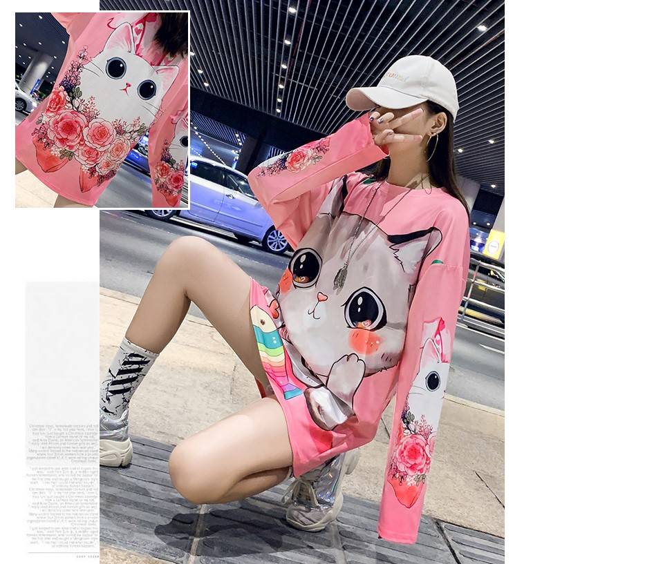 Kawaii Cat Sweatshirt - T-Shirts - Coats & Jackets - 10 - 2024