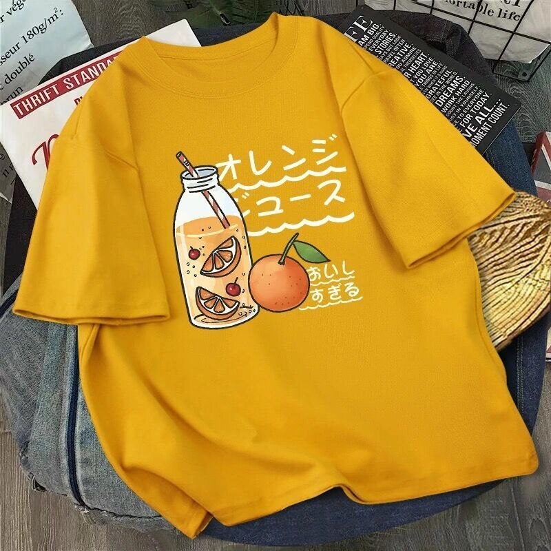Kawaii Harajuku T-Shirts - yellow1 / M - T-Shirts - Shirts & Tops - 45 - 2024