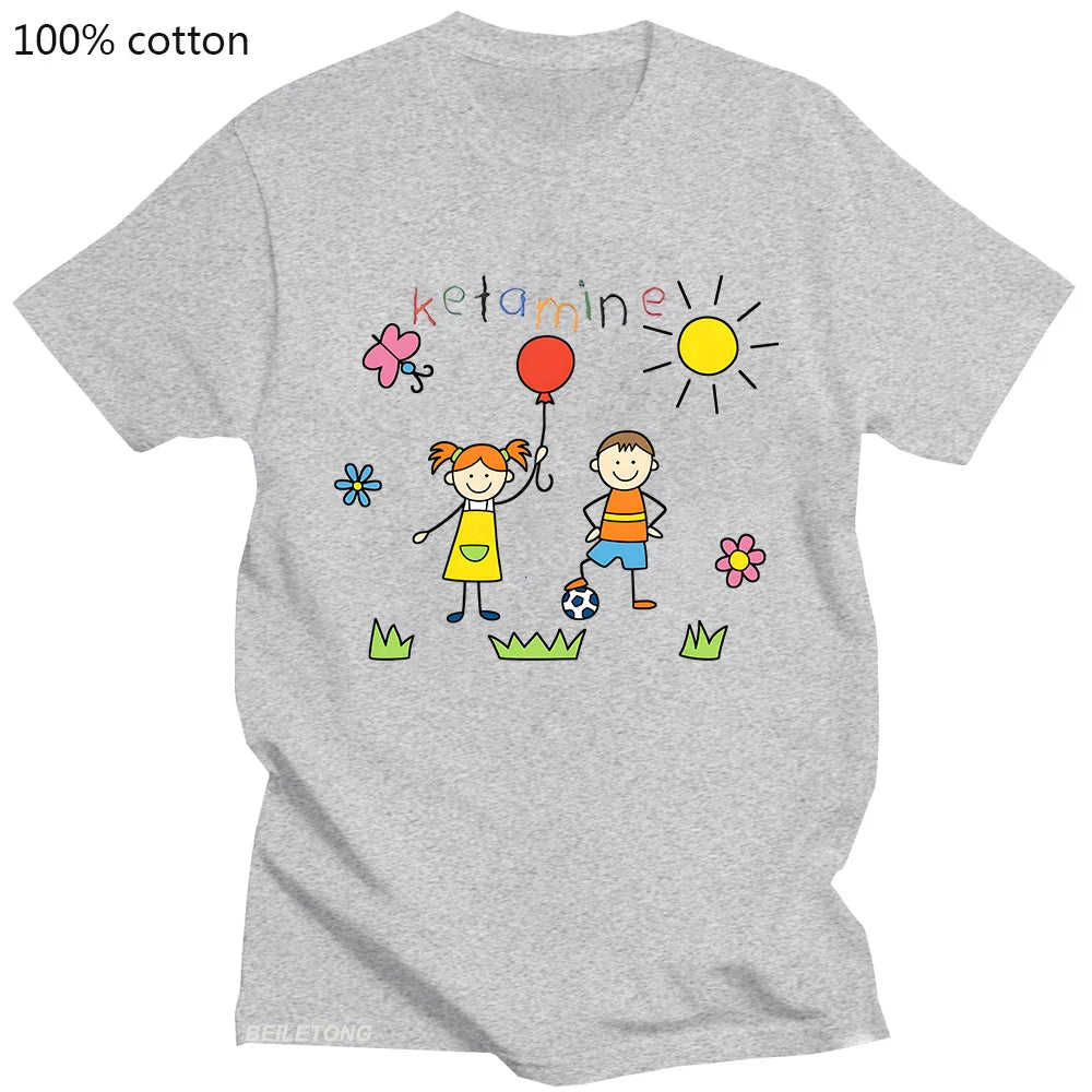 Ketamine Dreamscape Oversized Cartoon Tee - T-Shirts - Clothing Tops - 4 - 2024