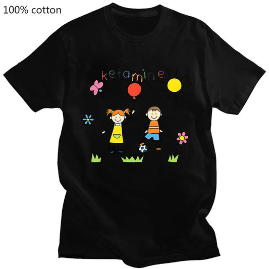 Ketamine Dreamscape Oversized Cartoon Tee - T-Shirts - Clothing Tops - 2 - 2024