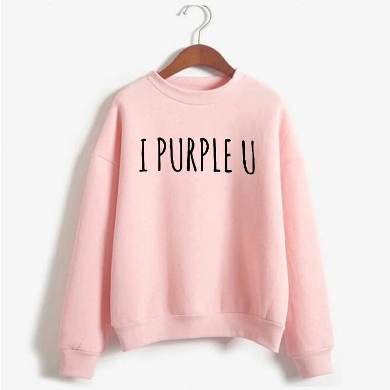 Kpop Bts I Purple You Sweatshirt - Pink / L - T-Shirts - Shirts & Tops - 19 - 2024