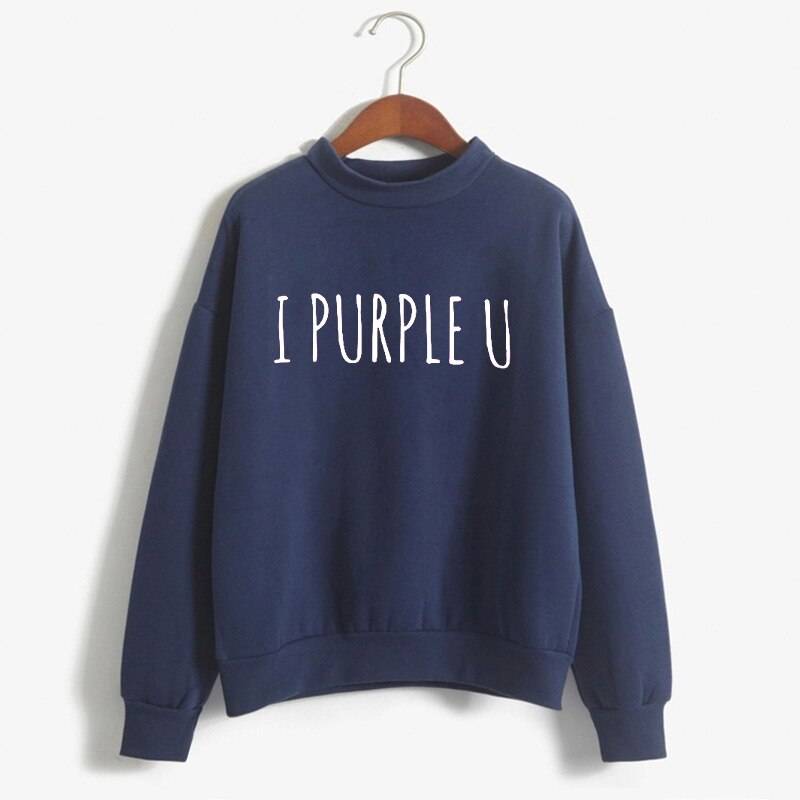 Kpop Bts I Purple You Sweatshirt - Dark Blue / L - T-Shirts - Shirts & Tops - 17 - 2024