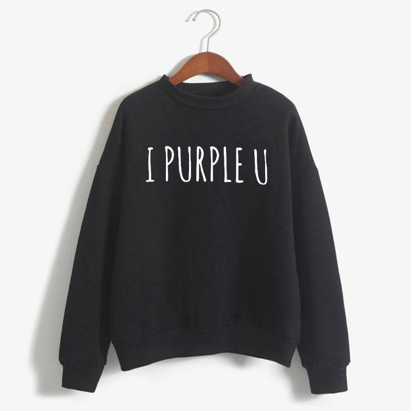 Kpop Bts I Purple You Sweatshirt - Black / L - T-Shirts - Shirts & Tops - 23 - 2024
