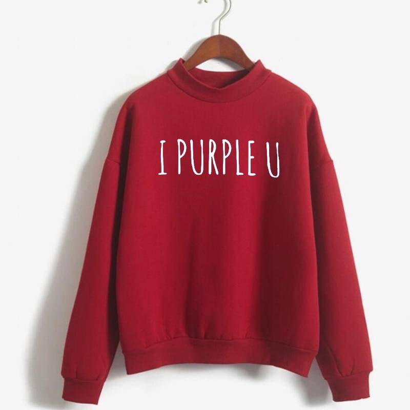 Kpop Bts I Purple You Sweatshirt - Red / L - T-Shirts - Shirts & Tops - 21 - 2024