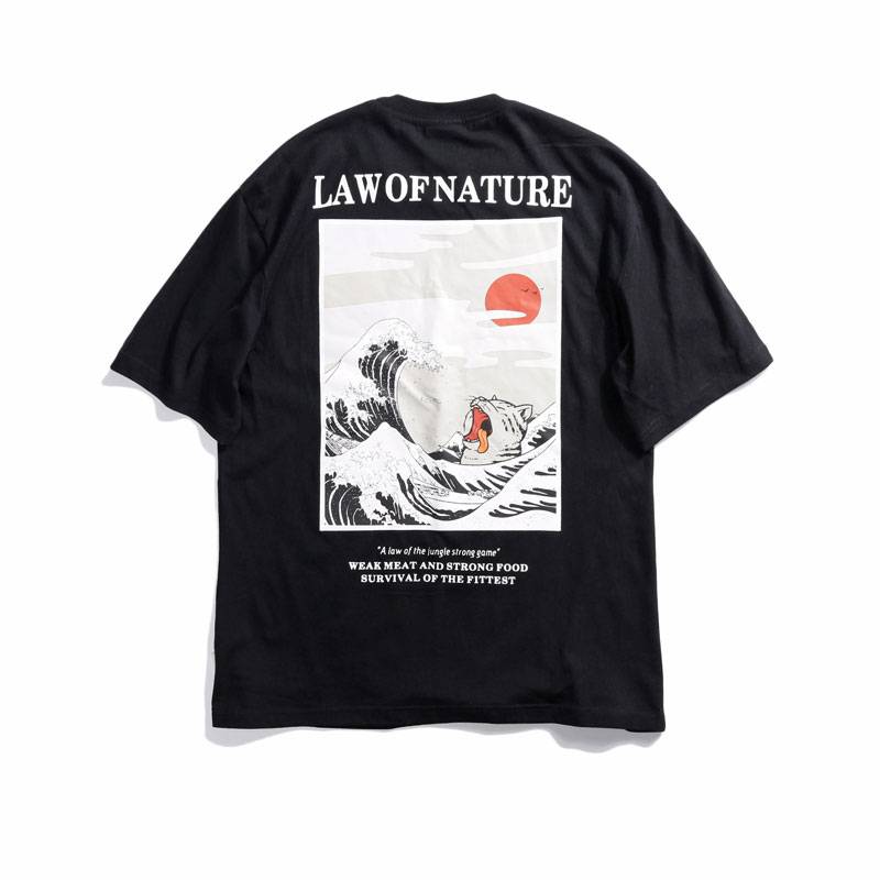 Law Of Nature Tee - Black / XL - T-Shirts - Shirts & Tops - 13 - 2024
