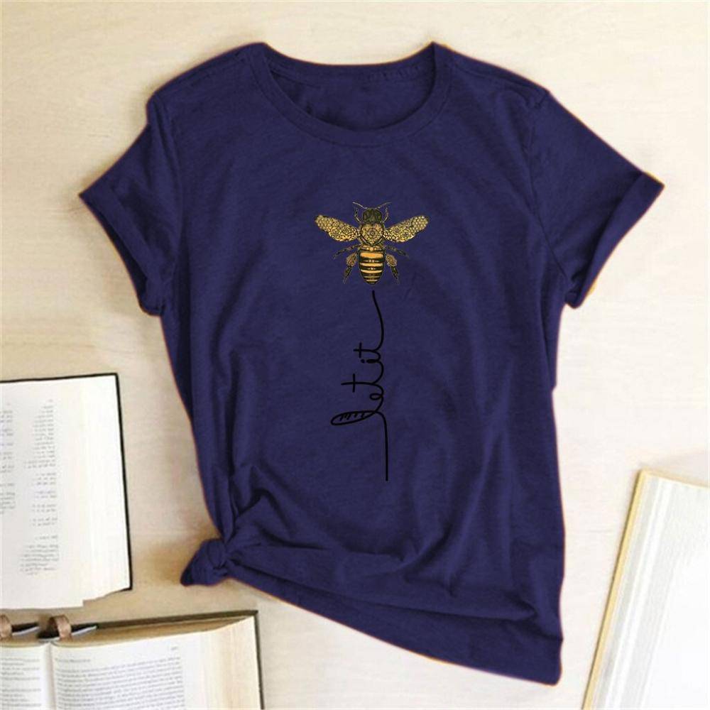 Let It Bee T - Purple / S - T-Shirts - Shirts & Tops - 17 - 2024