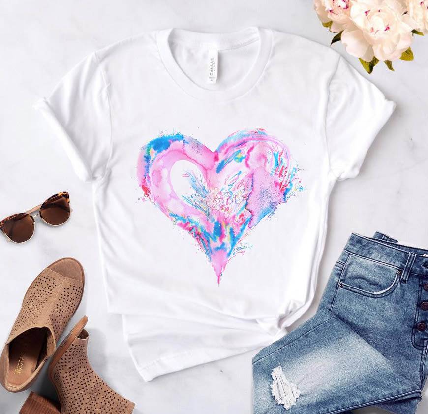 Love Graphic Ladies T - T-Shirts - Clothing - 12 - 2024