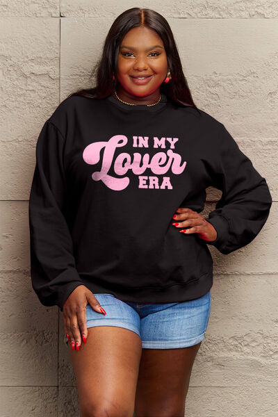 IN MY LOVER ERA Round Neck Sweatshirt - T-Shirts - Shirts & Tops - 10 - 2024