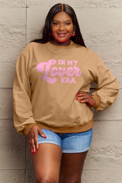 IN MY LOVER ERA Round Neck Sweatshirt - T-Shirts - Shirts & Tops - 22 - 2024