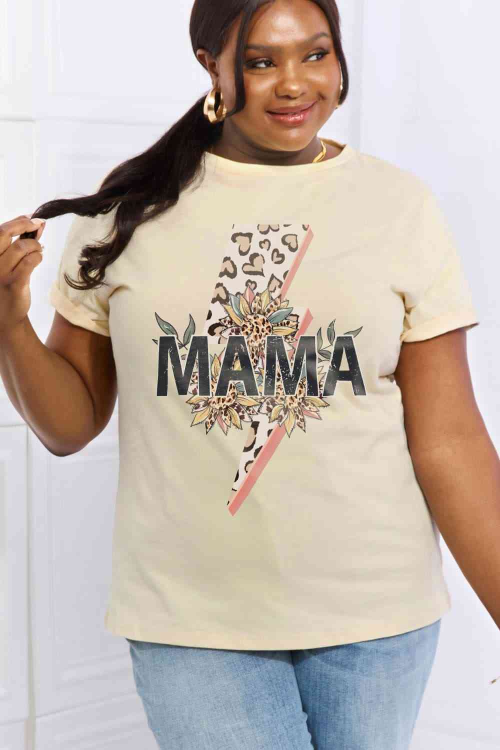 MAMA Graphic Cotton Tee - T-Shirts - Shirts & Tops - 5 - 2024
