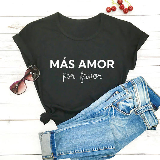 Mas Amor Por Favor - T-Shirts - Shirts & Tops - 1 - 2024