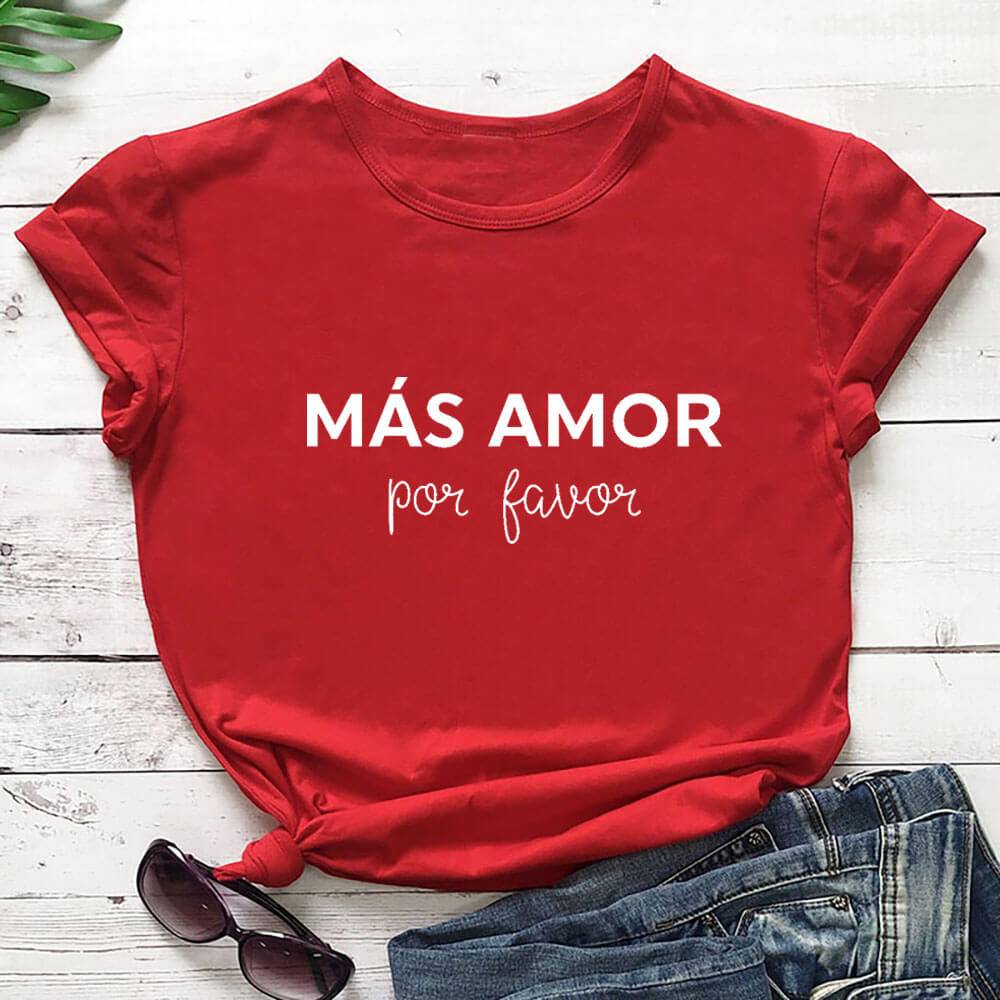 Mas Amor Por Favor - T-Shirts - Shirts & Tops - 10 - 2024