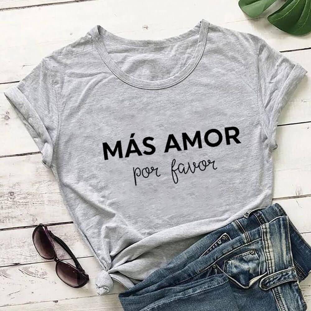 Mas Amor Por Favor - T-Shirts - Shirts & Tops - 12 - 2024