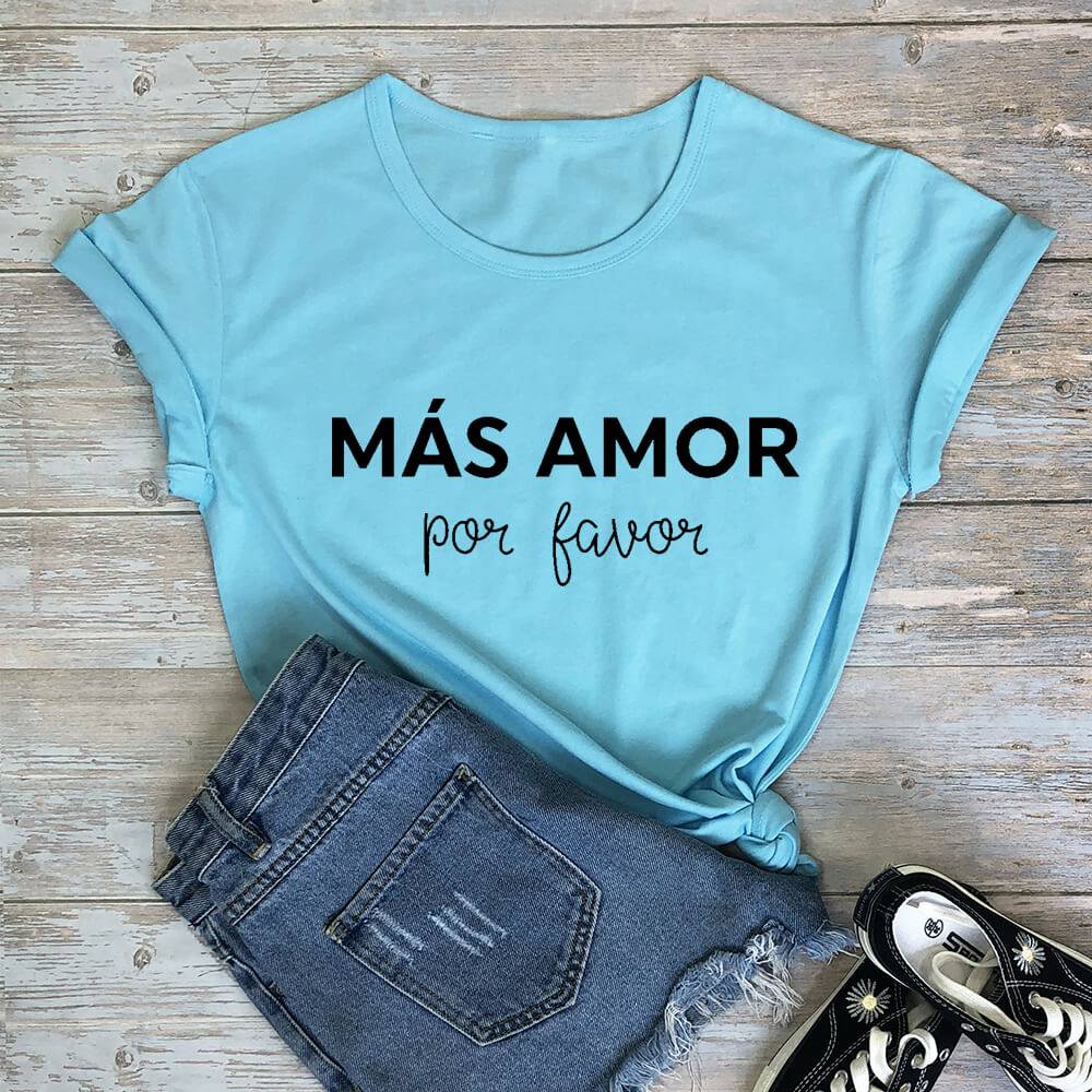 Mas Amor Por Favor - T-Shirts - Shirts & Tops - 20 - 2024
