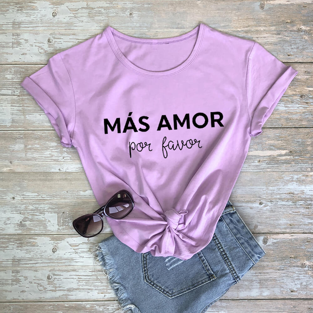 Mas Amor Por Favor - Purple / XXL - T-Shirts - Shirts & Tops - 26 - 2024